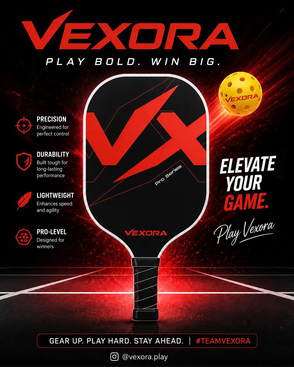 VEXORA Pro Series Paddle